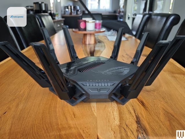 Image may contain: Electronics, Hardware, Router, Chair, and Furniture