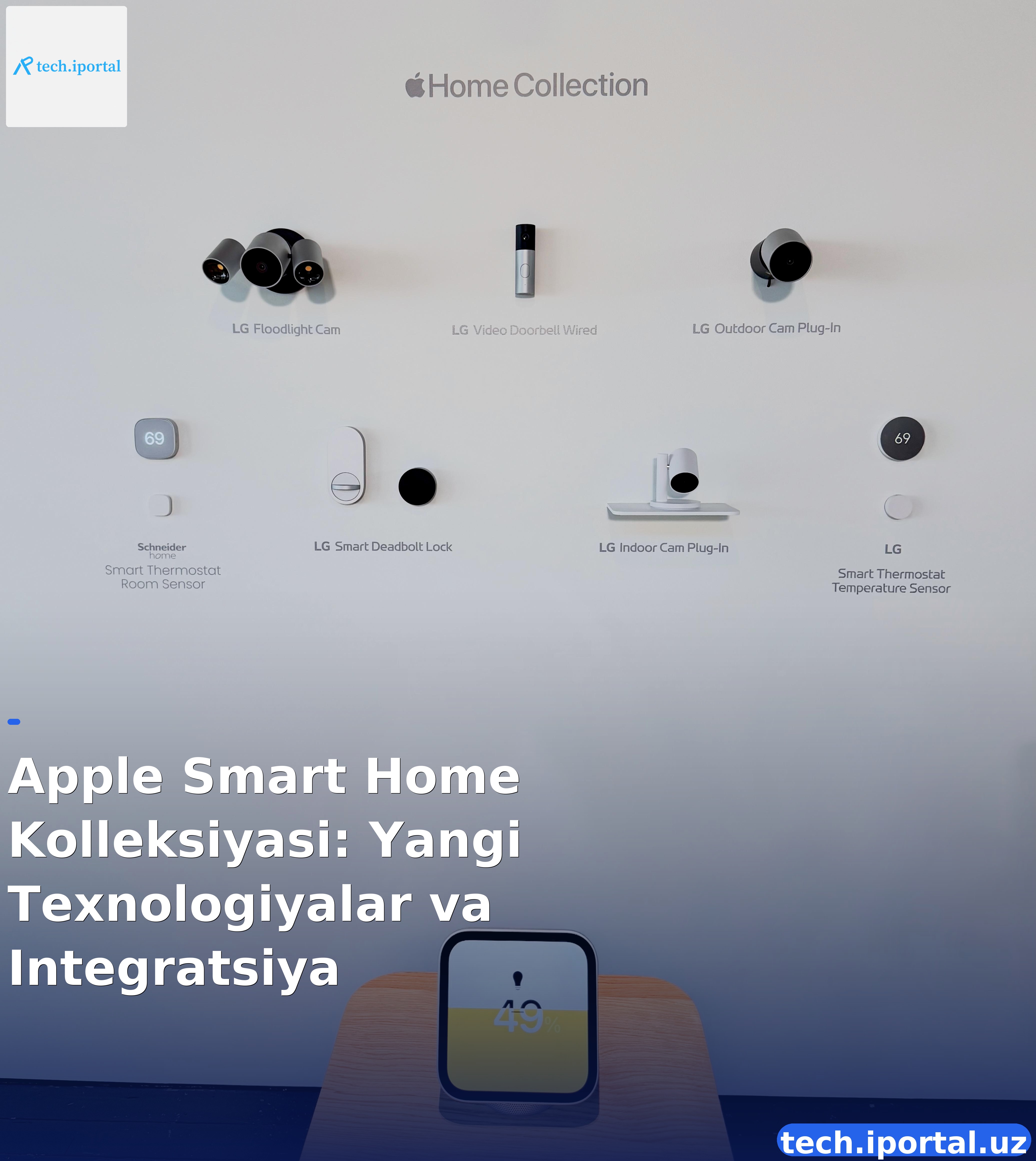 Apple Smart Home Kolleksiyasi: Yangi Texnologiyalar va Integratsiya