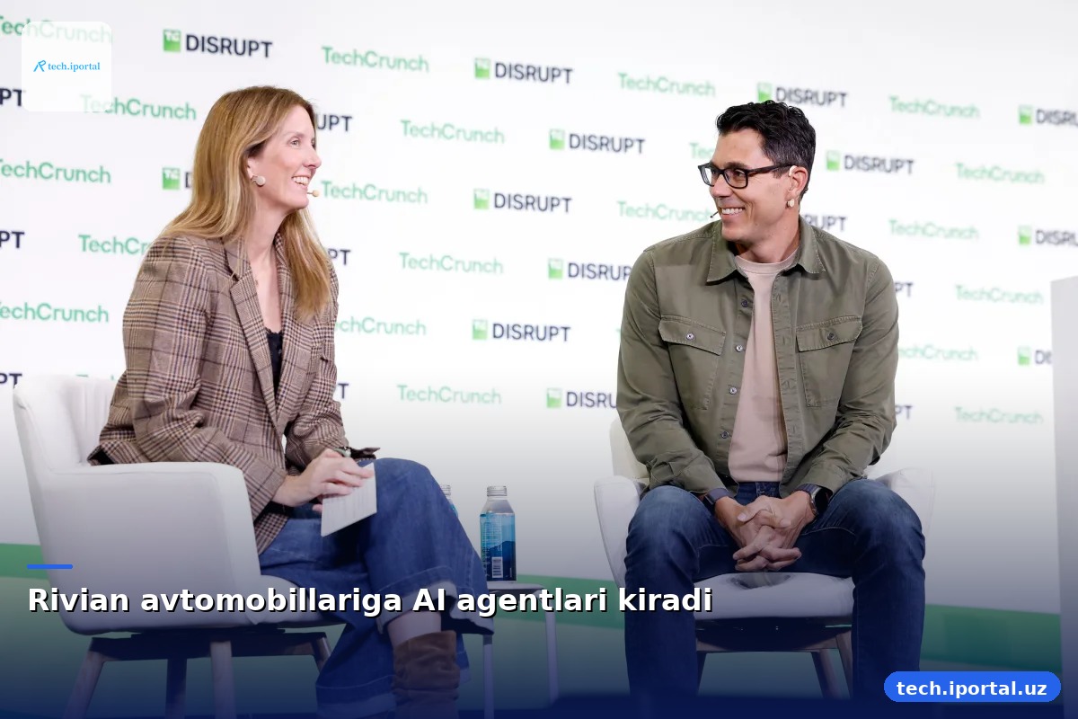 Rivian avtomobillariga AI agentlari kiradi