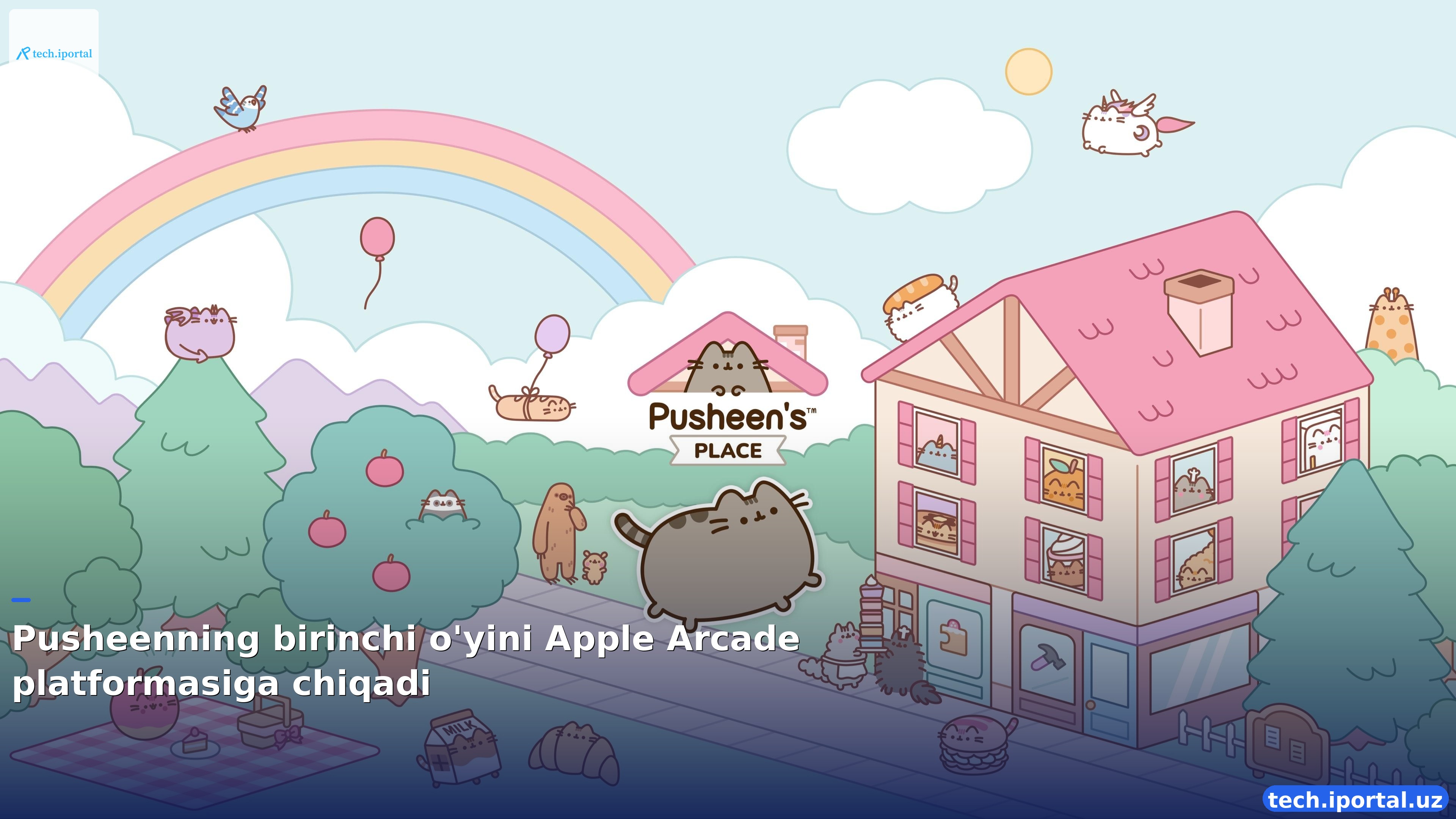 Pusheenning birinchi o'yini Apple Arcade platformasiga chiqadi