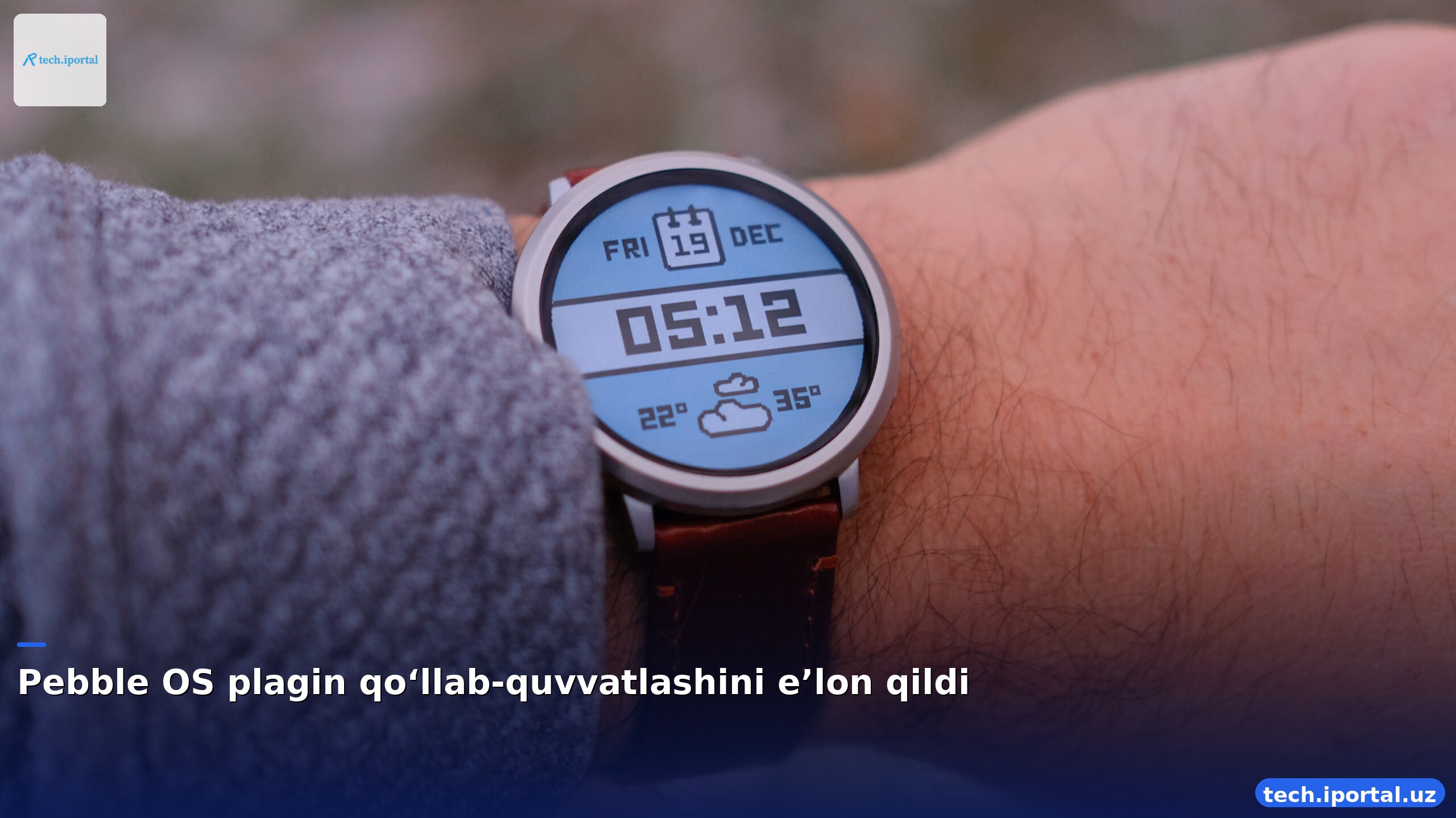 Pebble OS plagin qo‘llab-quvvatlashini e’lon qildi