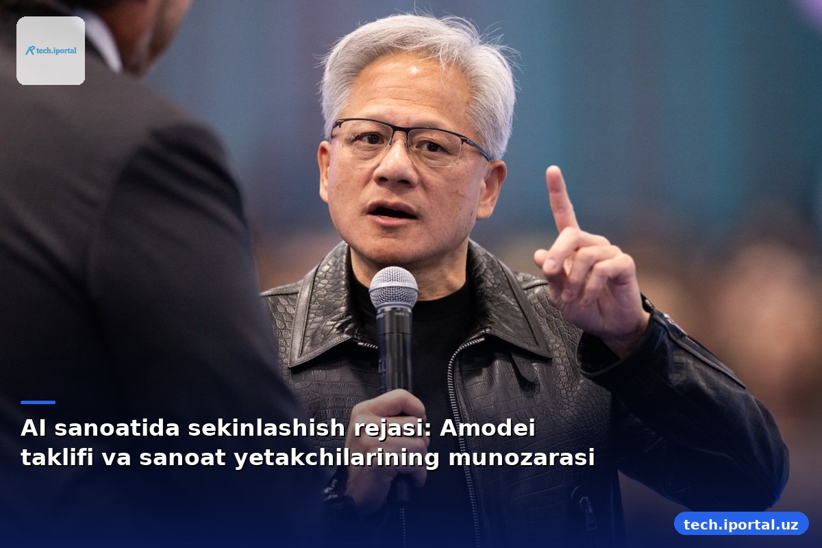 AI sanoatida sekinlashish rejasi: Amodei taklifi va sanoat yetakchilarining munozarasi