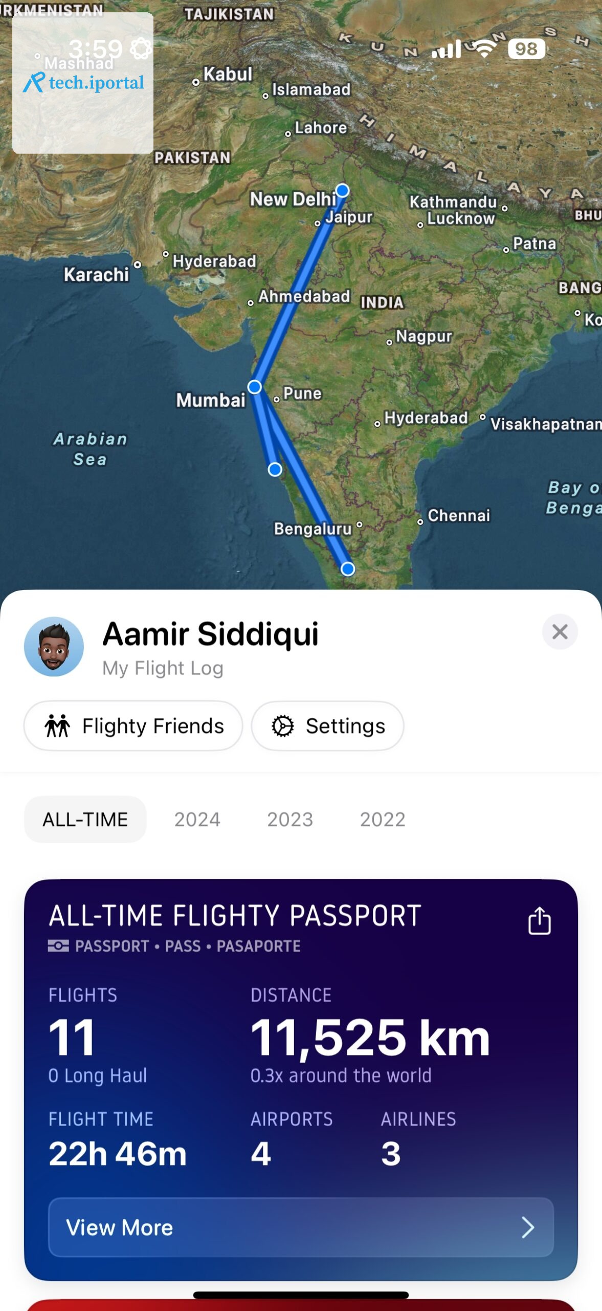 flighty ios exclusive app screen 02