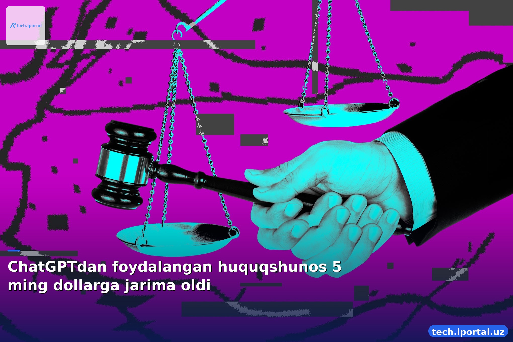ChatGPTdan foydalangan huquqshunos 5 ming dollarga jarima oldi