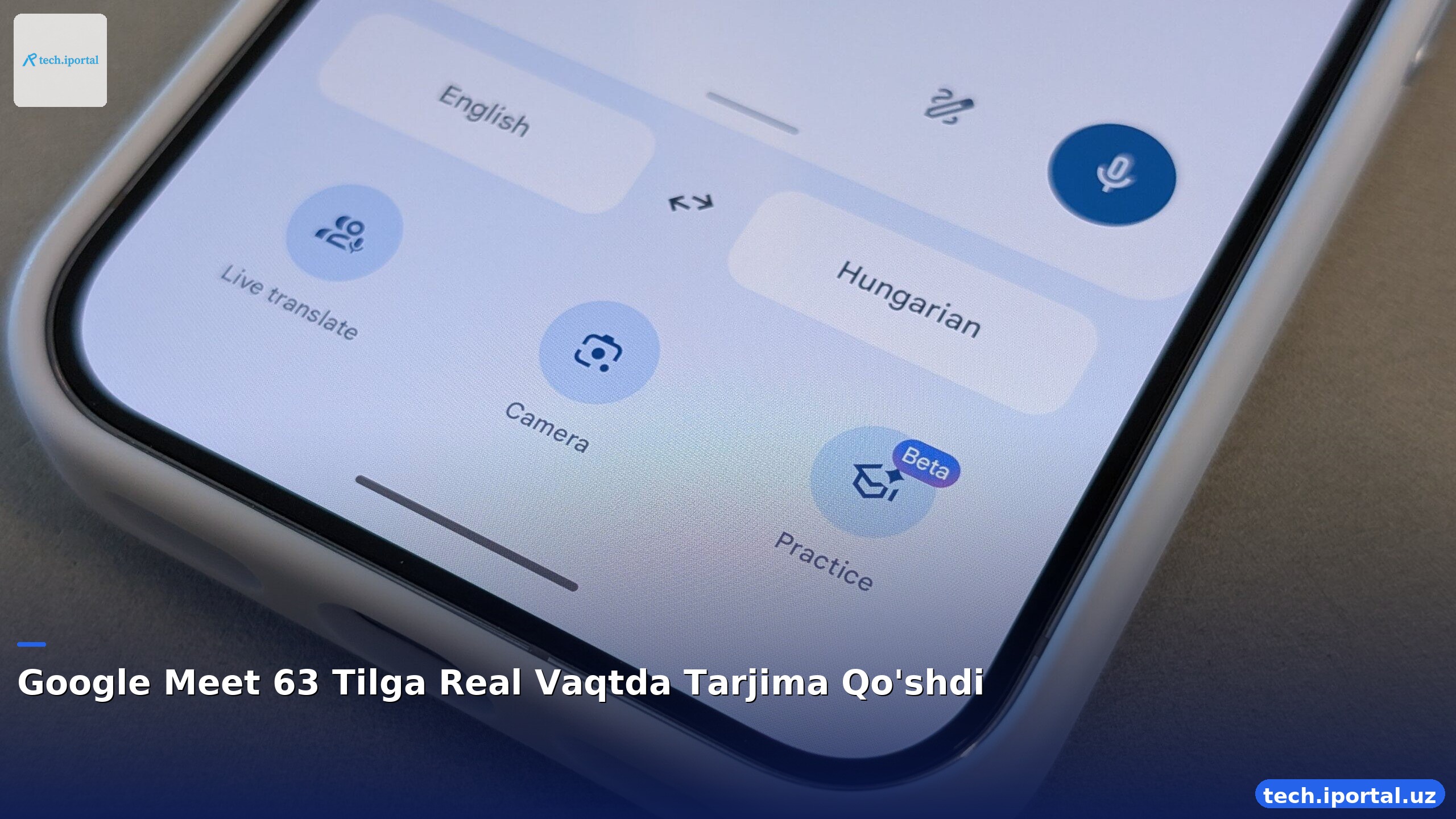 Google Meet 63 Tilga Real Vaqtda Tarjima Qo'shdi