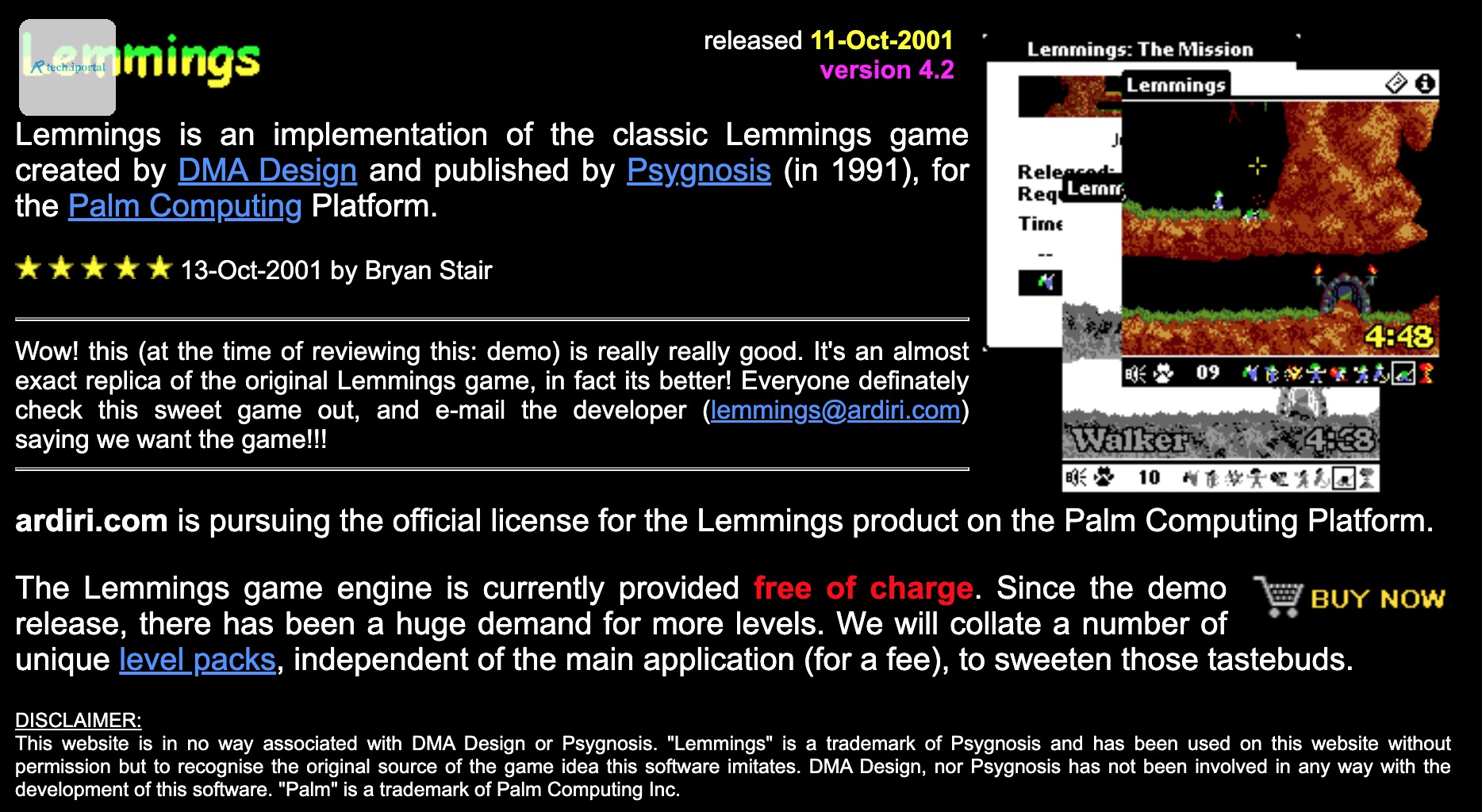 lemmings info
