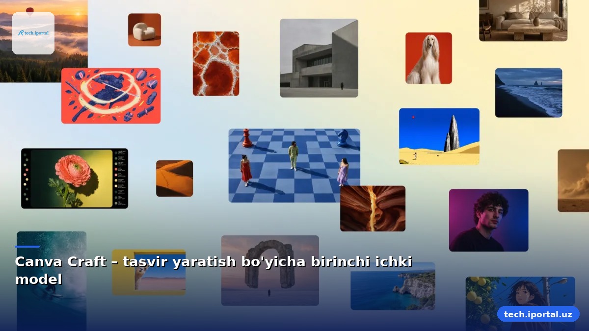 Canva Craft – tasvir yaratish bo'yicha birinchi ichki model