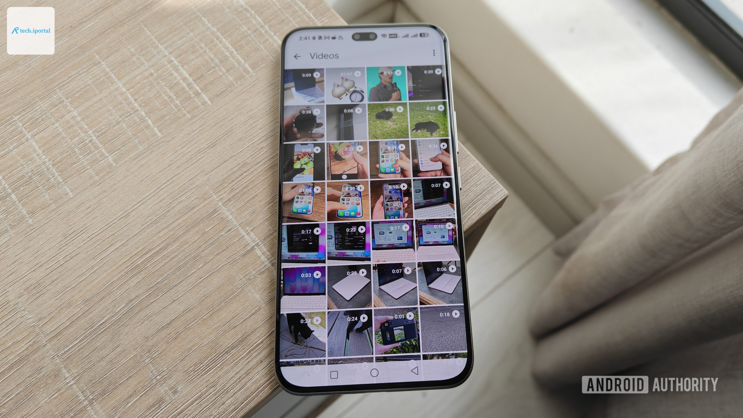 videos in the google photos app