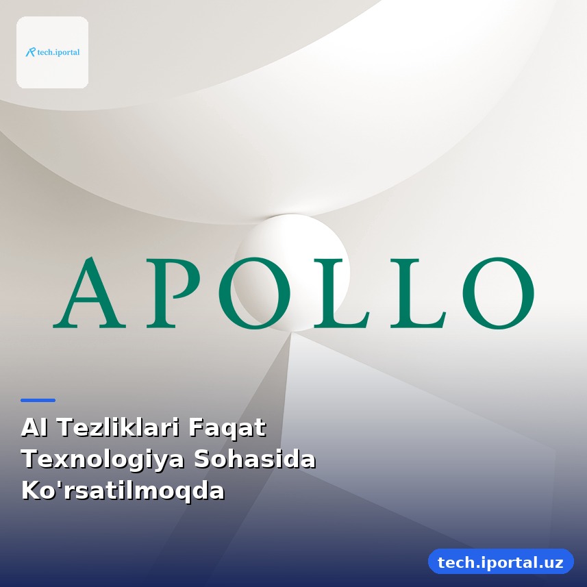 AI Tezliklari Faqat Texnologiya Sohasida Ko'rsatilmoqda