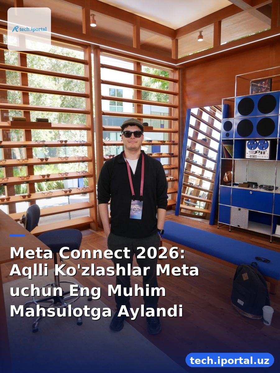 Meta Connect 2026: Aqlli Ko'zlashlar Meta uchun Eng Muhim Mahsulotga Aylandi