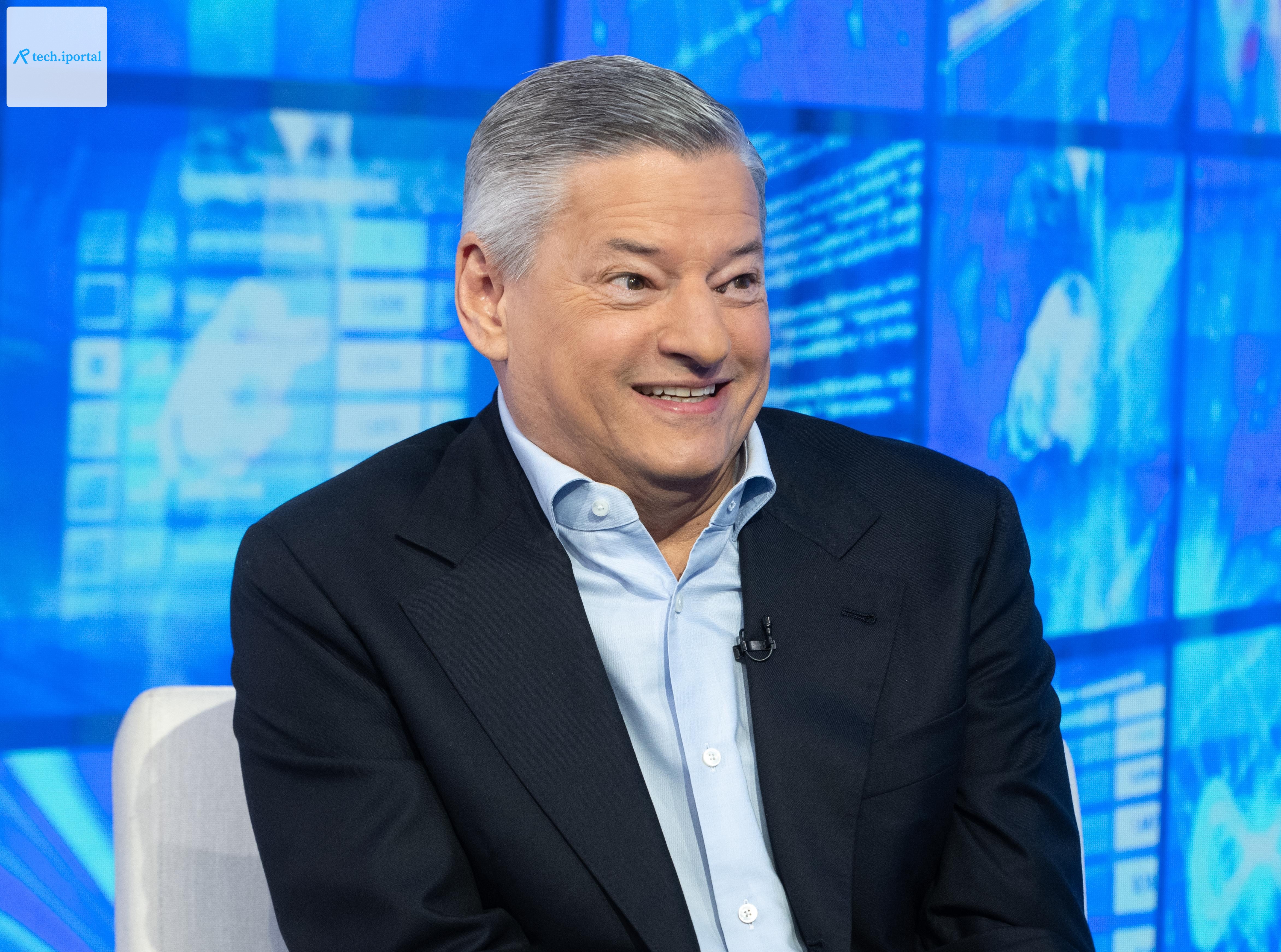 Netflix Co-CEO Ted Sarandos Visits “Mornings With Maria”