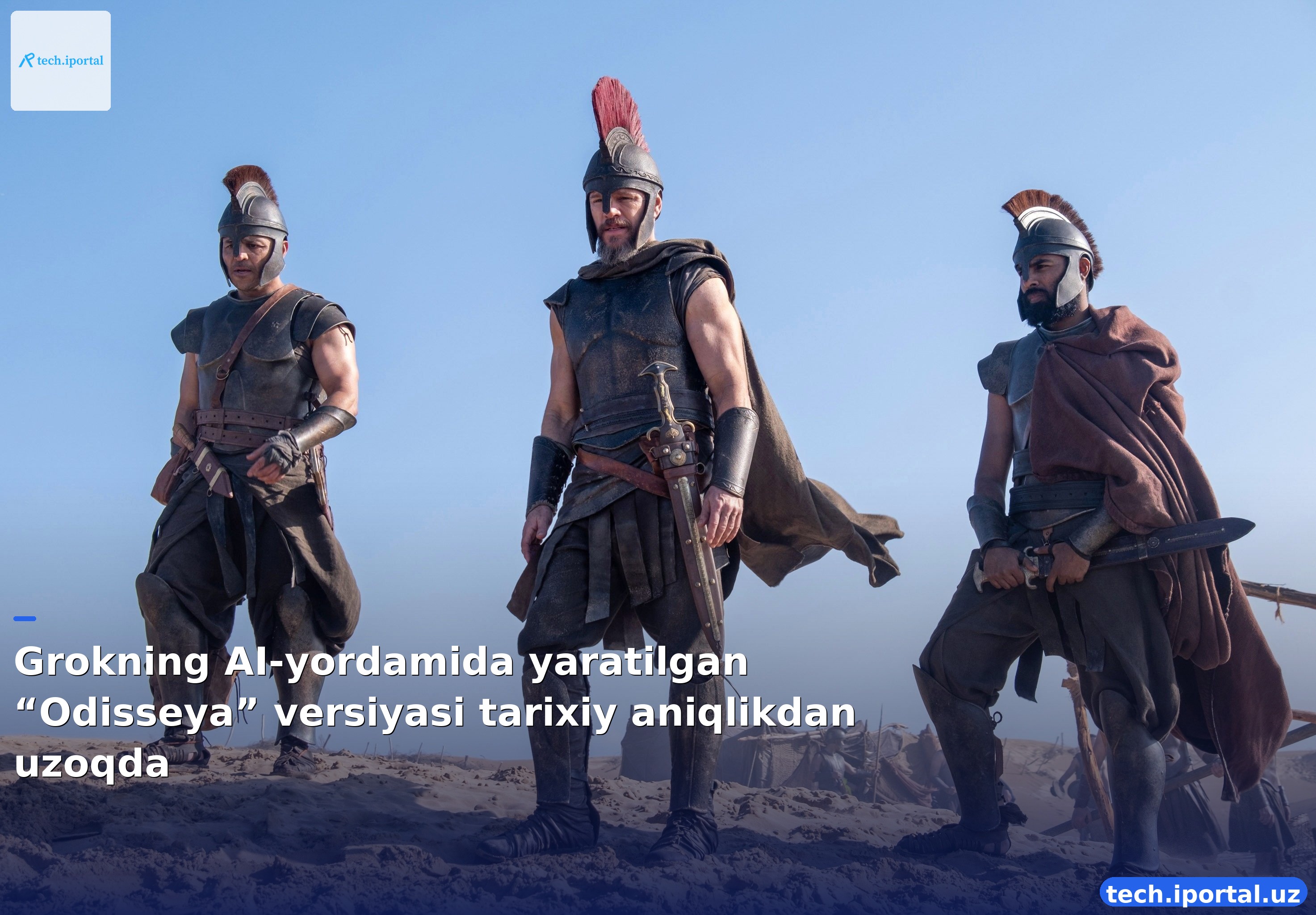 Grokning AI-yordamida yaratilgan “Odisseya” versiyasi tarixiy aniqlikdan uzoqda