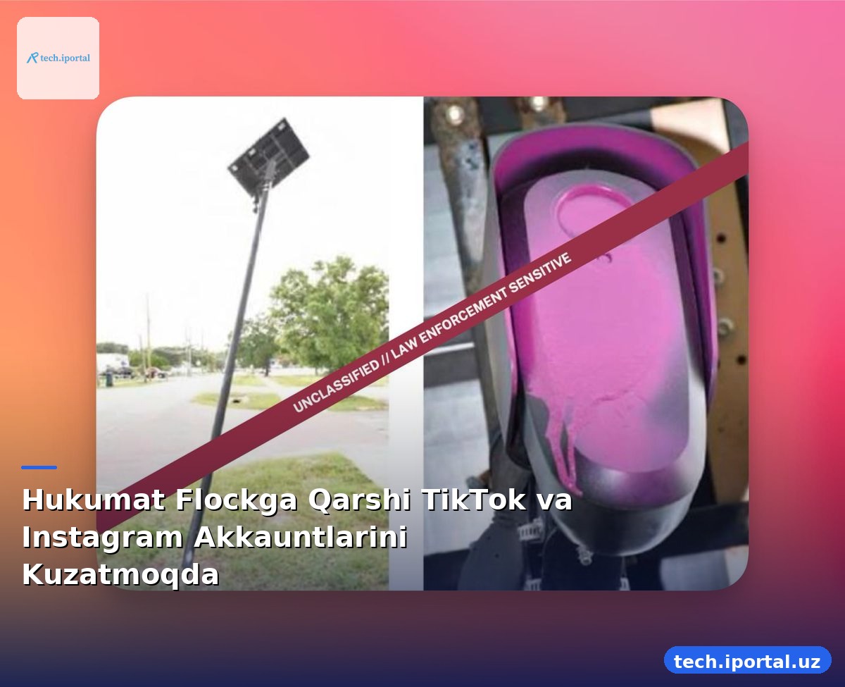 Hukumat Flockga Qarshi TikTok va Instagram Akkauntlarini Kuzatmoqda