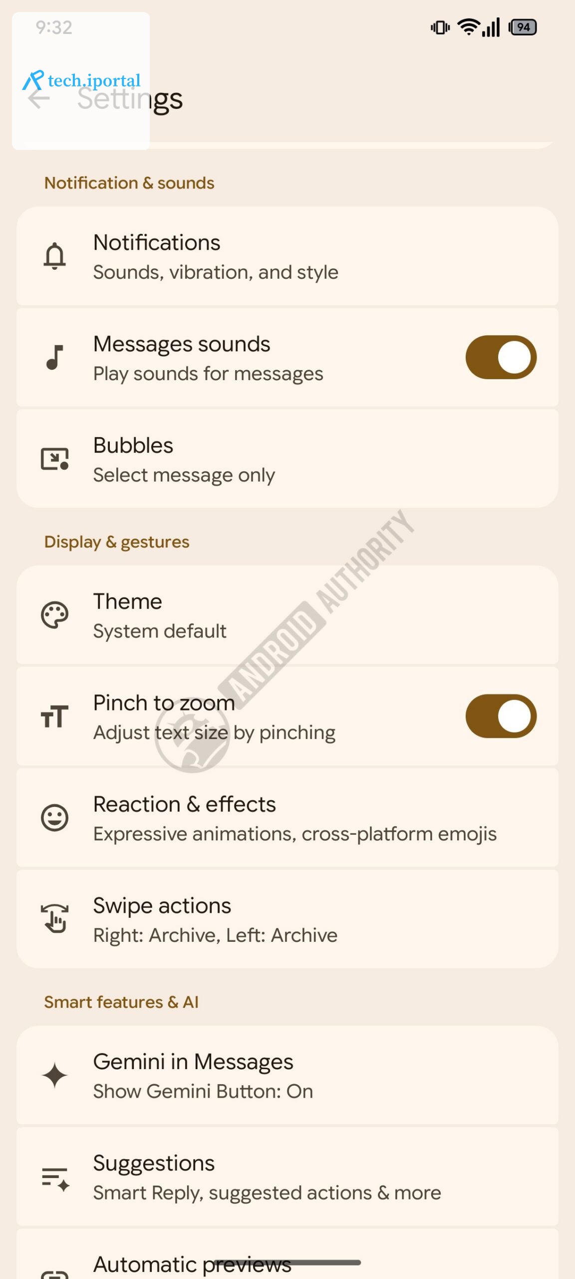 Messages new settings ui 2 watermarked