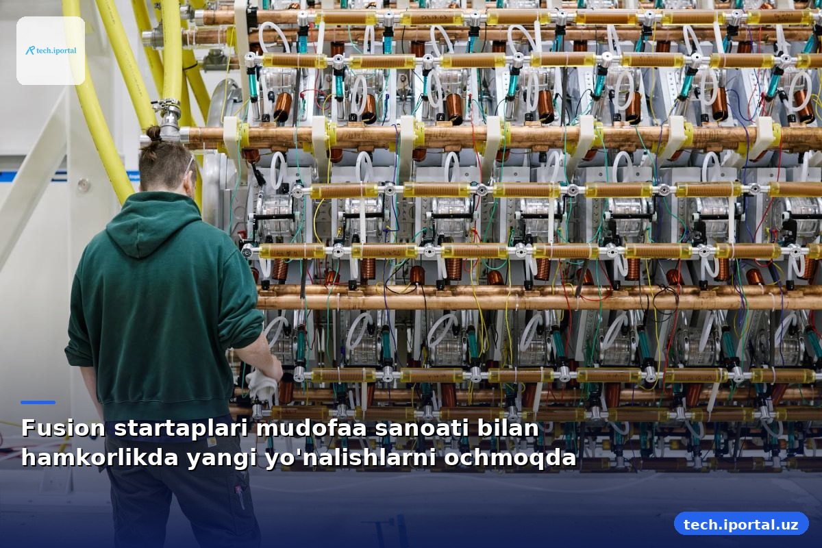 Fusion startaplari mudofaa sanoati bilan hamkorlikda yangi yo'nalishlarni ochmoqda