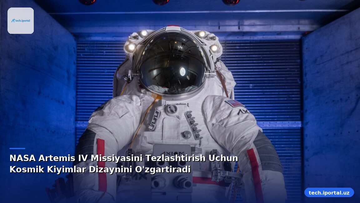 NASA Artemis IV Missiyasini Tezlashtirish Uchun Kosmik Kiyimlar Dizaynini O'zgartiradi