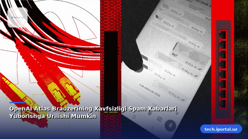 OpenAI Atlas Brauzerining Xavfsizligi Spam Xabarlari Yuborishga Urilishi Mumkin