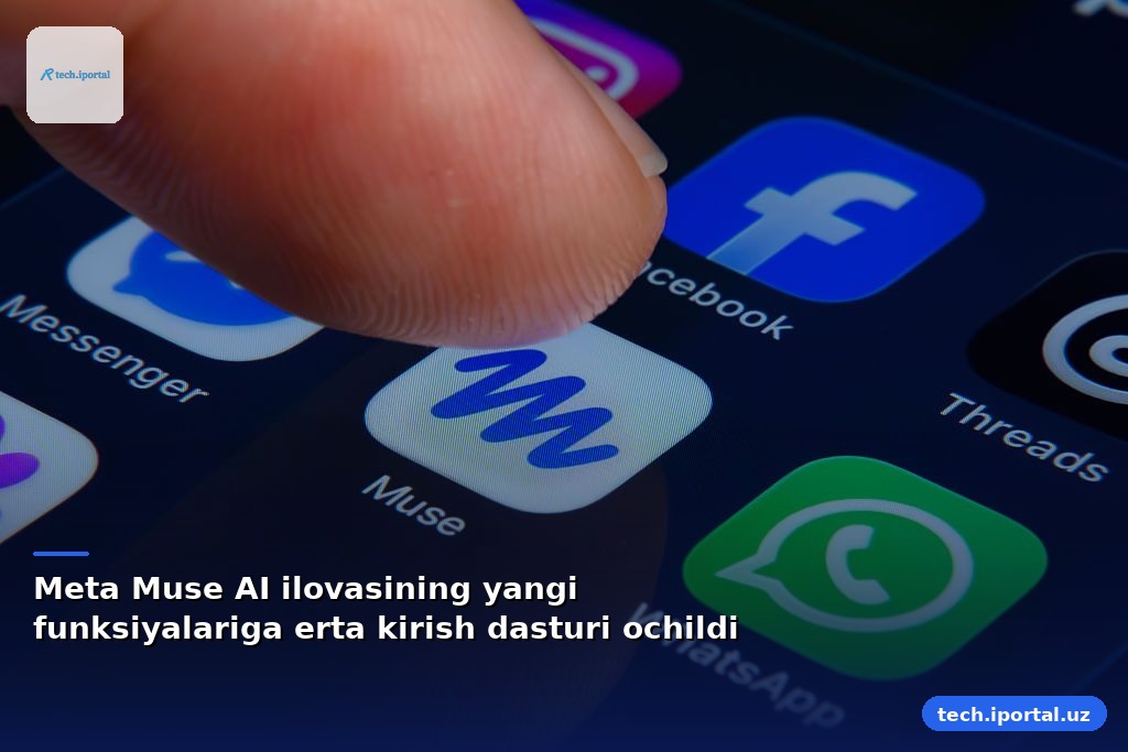 Meta Muse AI ilovasining yangi funksiyalariga erta kirish dasturi ochildi