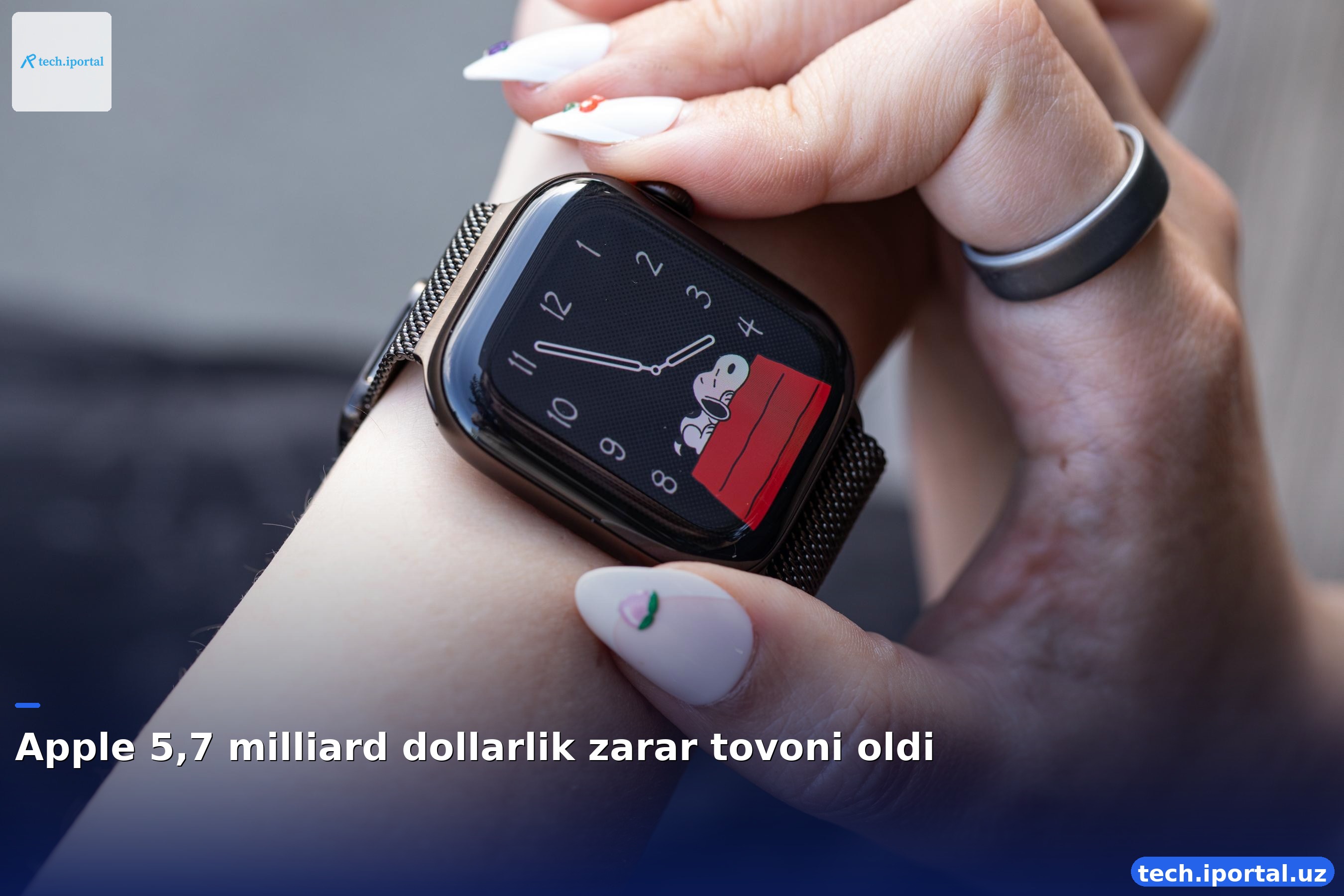 Apple 5,7 milliard dollarlik zarar tovoni oldi