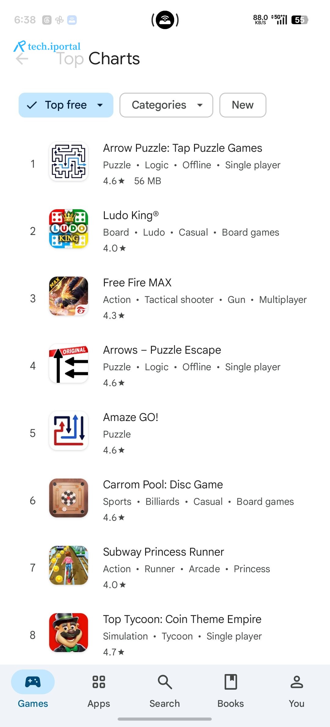 Google Play Store new UI 2
