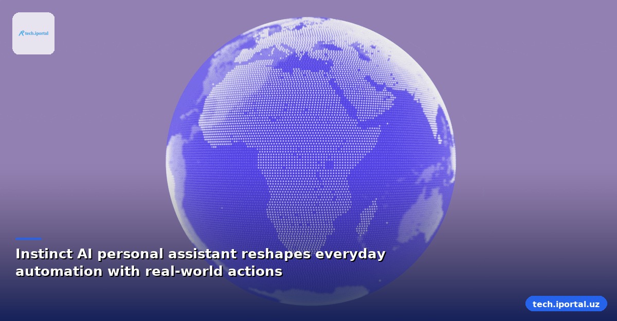 Instinct AI personal assistant reshapes everyday automation with real‑world actions