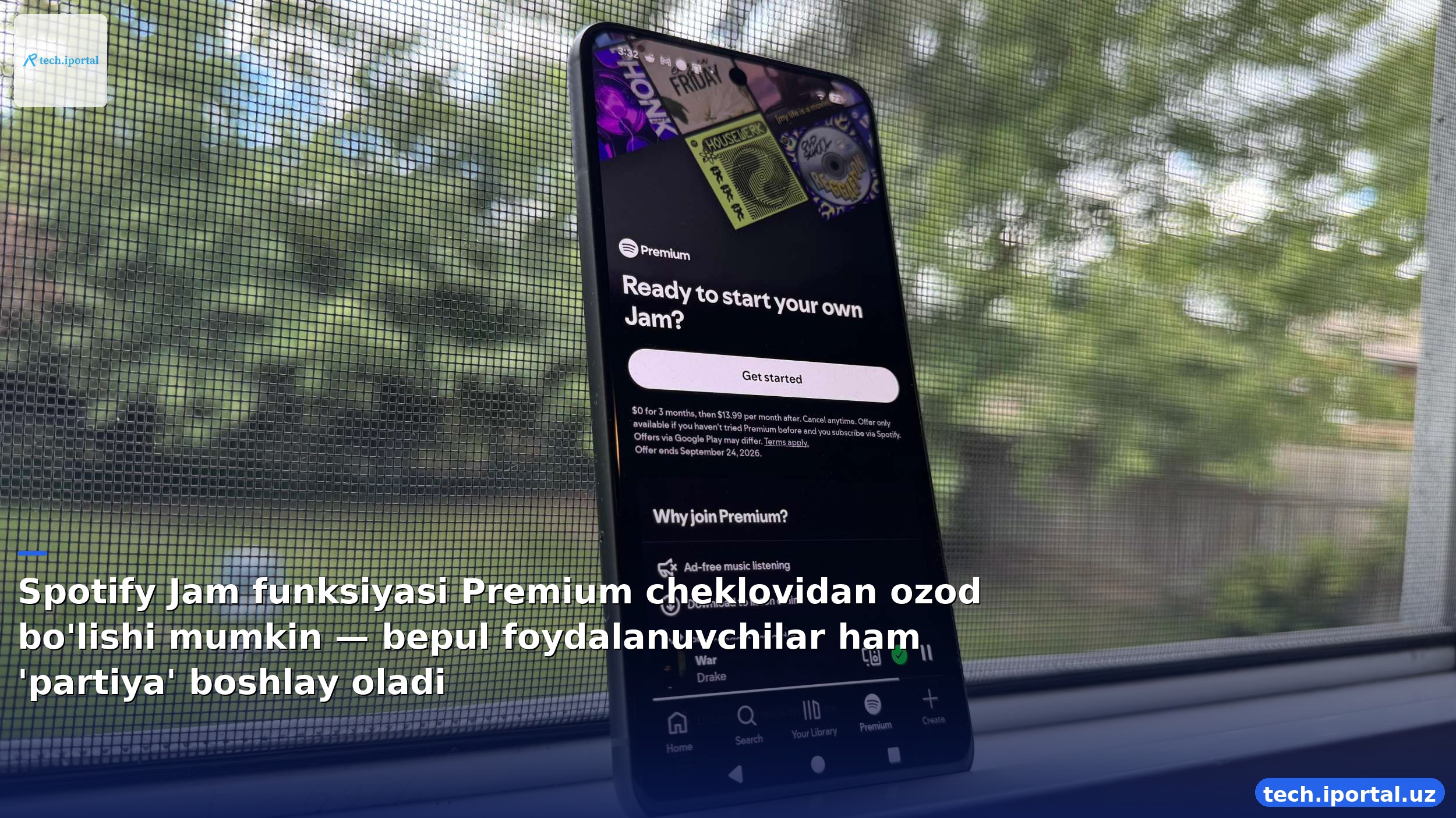 Spotify Jam funksiyasi Premium cheklovidan ozod bo'lishi mumkin — bepul foydalanuvchilar ham 'partiya' boshlay oladi