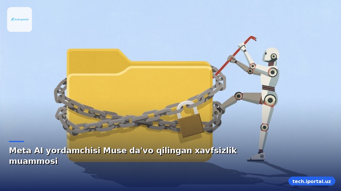 Meta AI yordamchisi Muse da'vo qilingan xavfsizlik muammosi