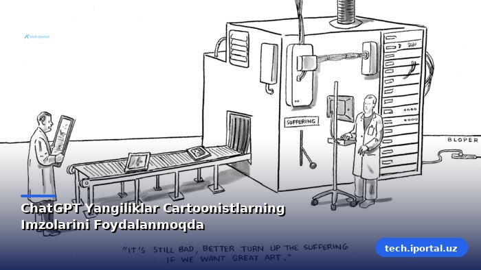 ChatGPT Yangiliklar Cartoonistlarning Imzolarini Foydalanmoqda