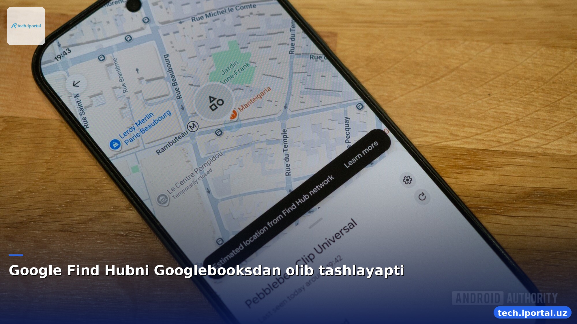 Google Find Hubni Googlebooksdan olib tashlayapti