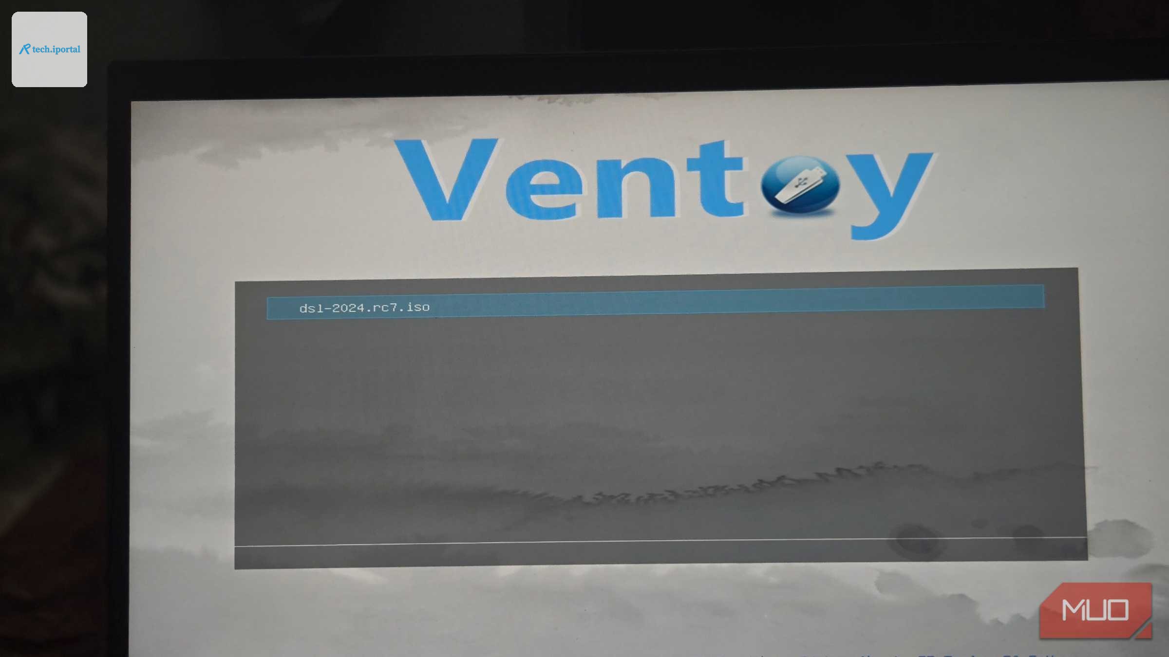Ventoy boot menu (1)
