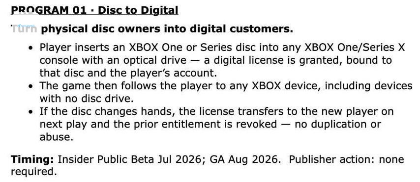 “Turn physical disc owners into digital customers.”