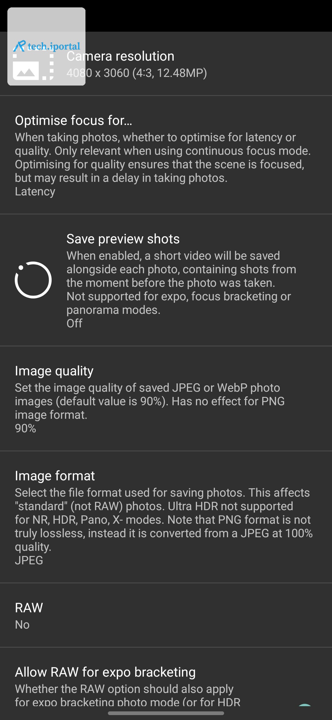 Open Camera interface on Samsung Galaxy S25 (7)