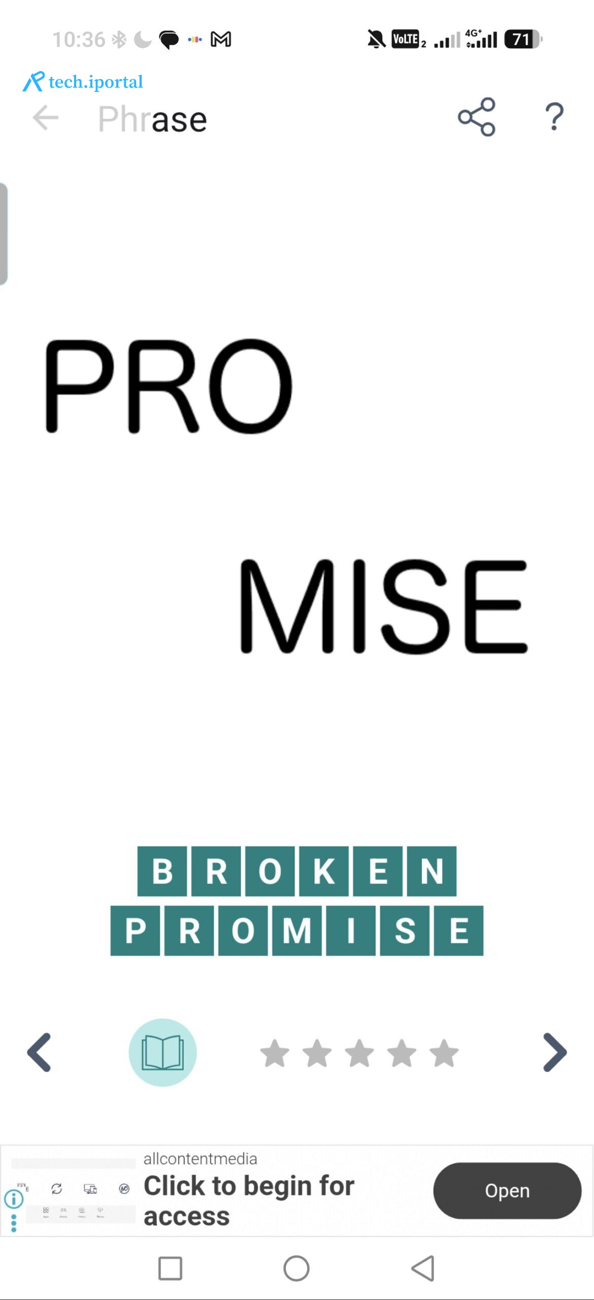 solved dingbats puzzle