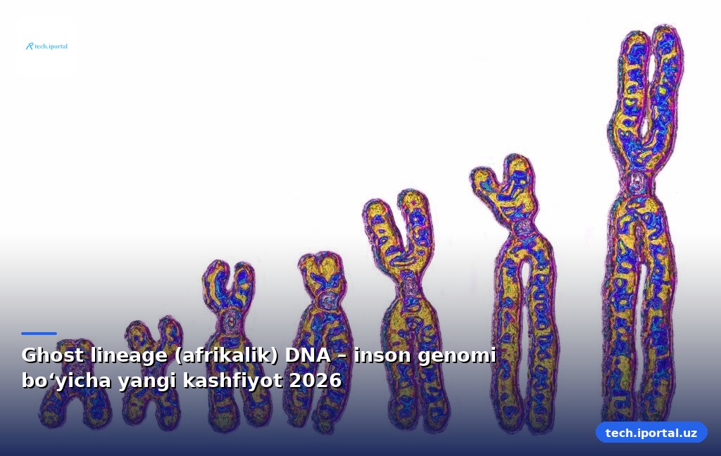 Ghost lineage (afrikalik) DNA – inson genomi bo‘yicha yangi kashfiyot 2026