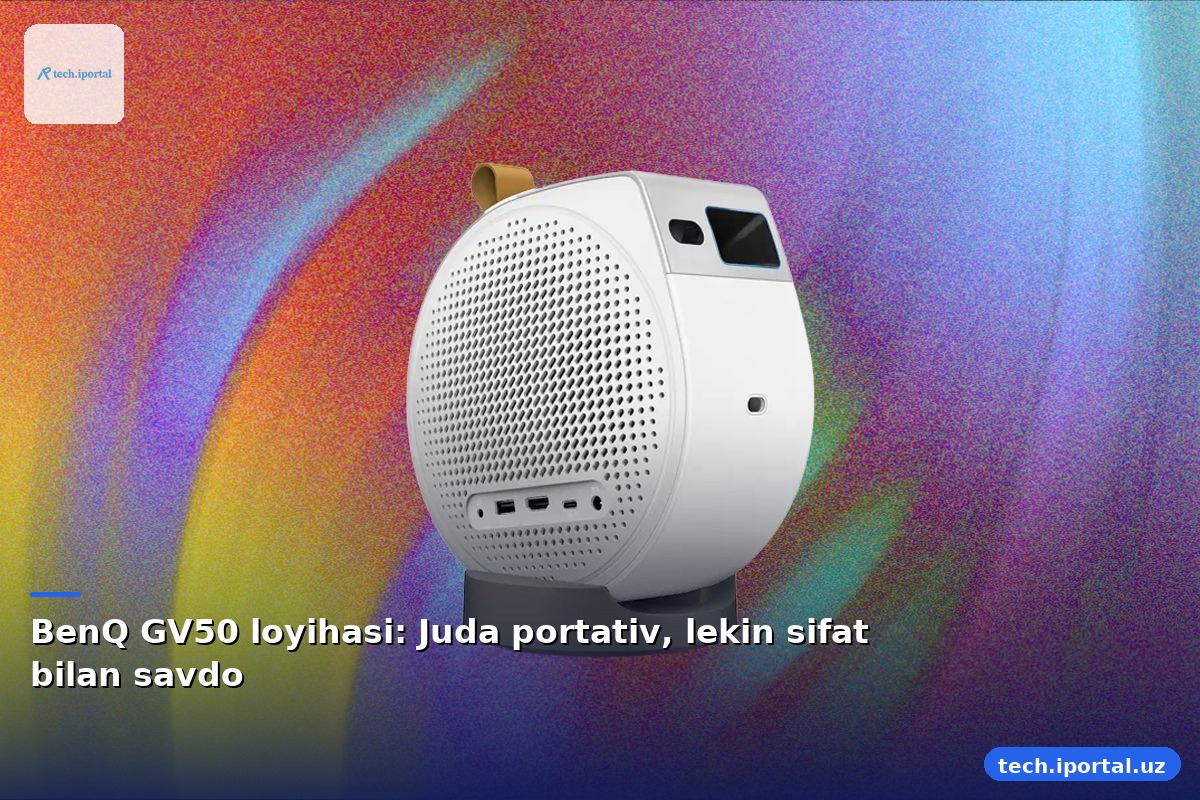 BenQ GV50 loyihasi: Juda portativ, lekin sifat bilan savdo