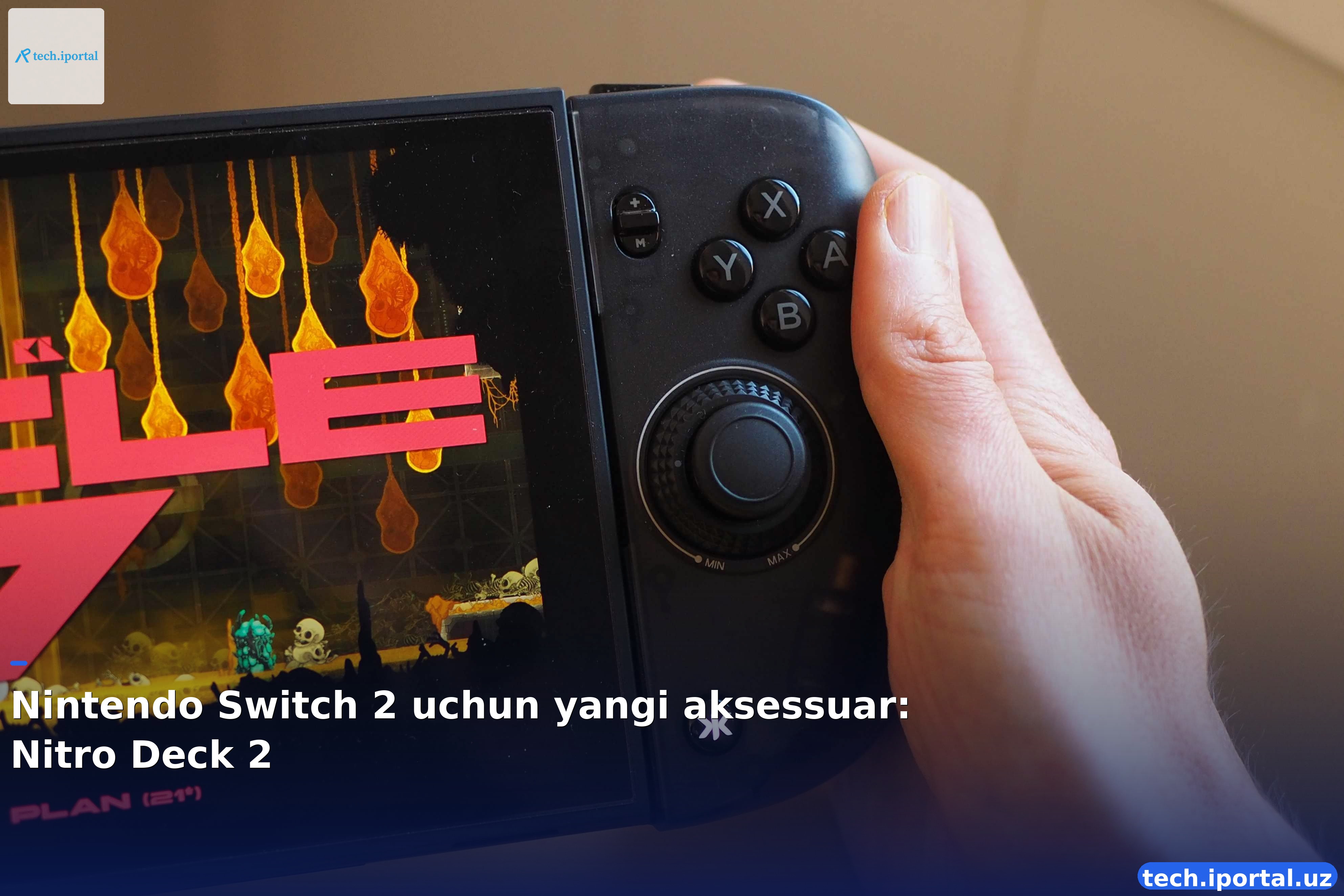 Nintendo Switch 2 uchun yangi aksessuar: Nitro Deck 2