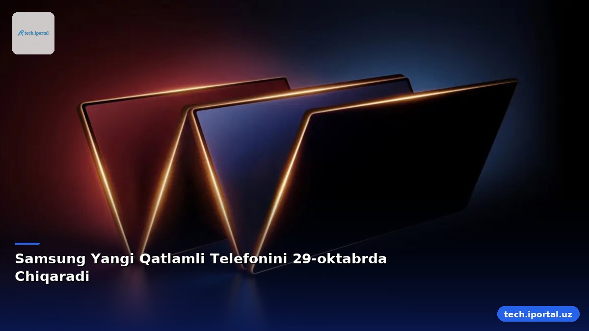 Samsung Yangi Qatlamli Telefonini 29-oktabrda Chiqaradi
