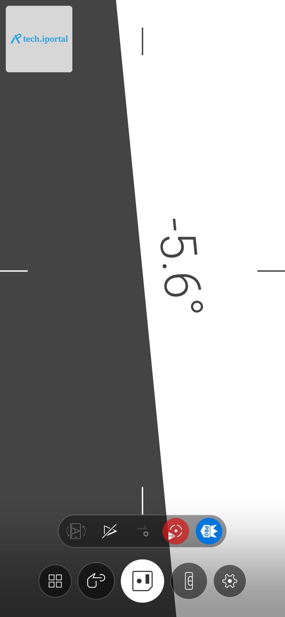using bubble level android app 2