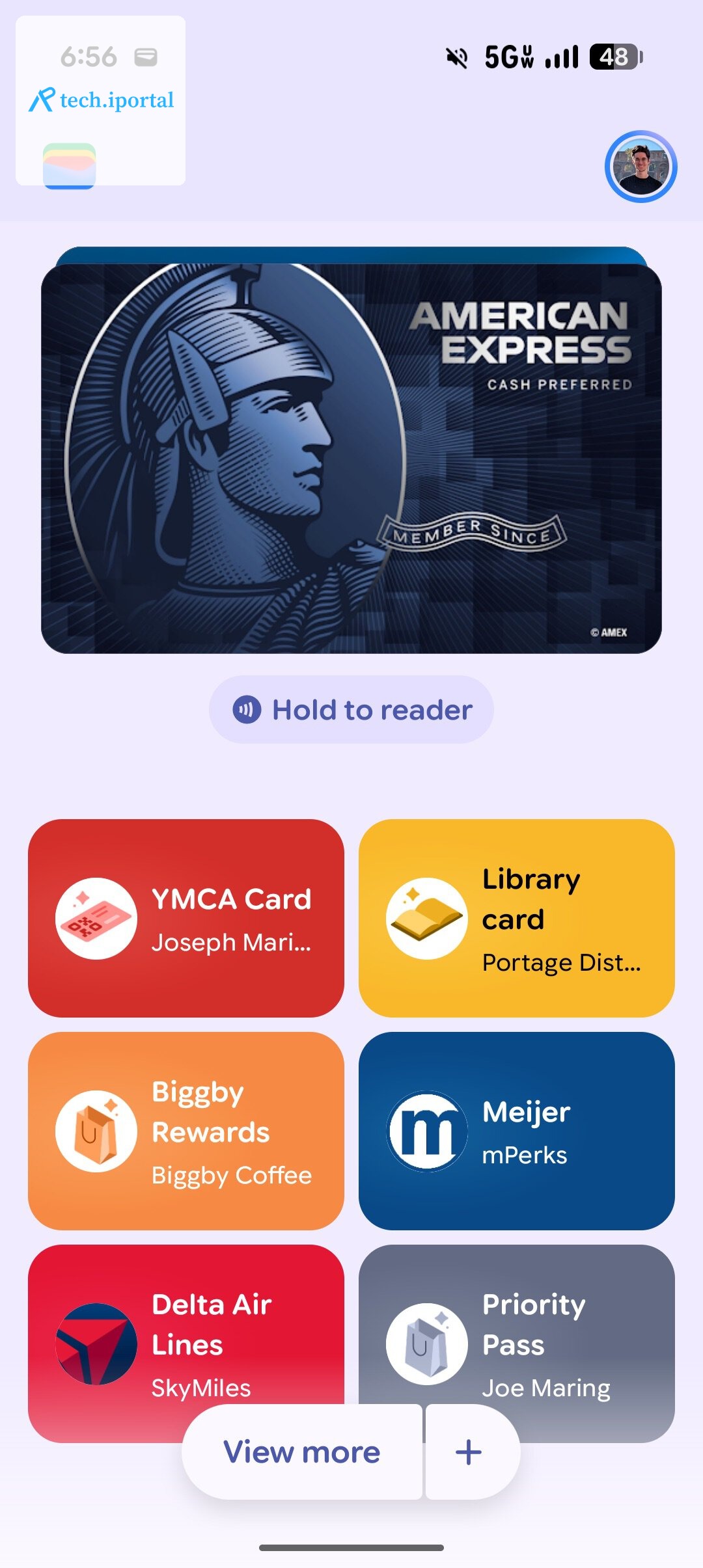 Google Wallet New Layout 1