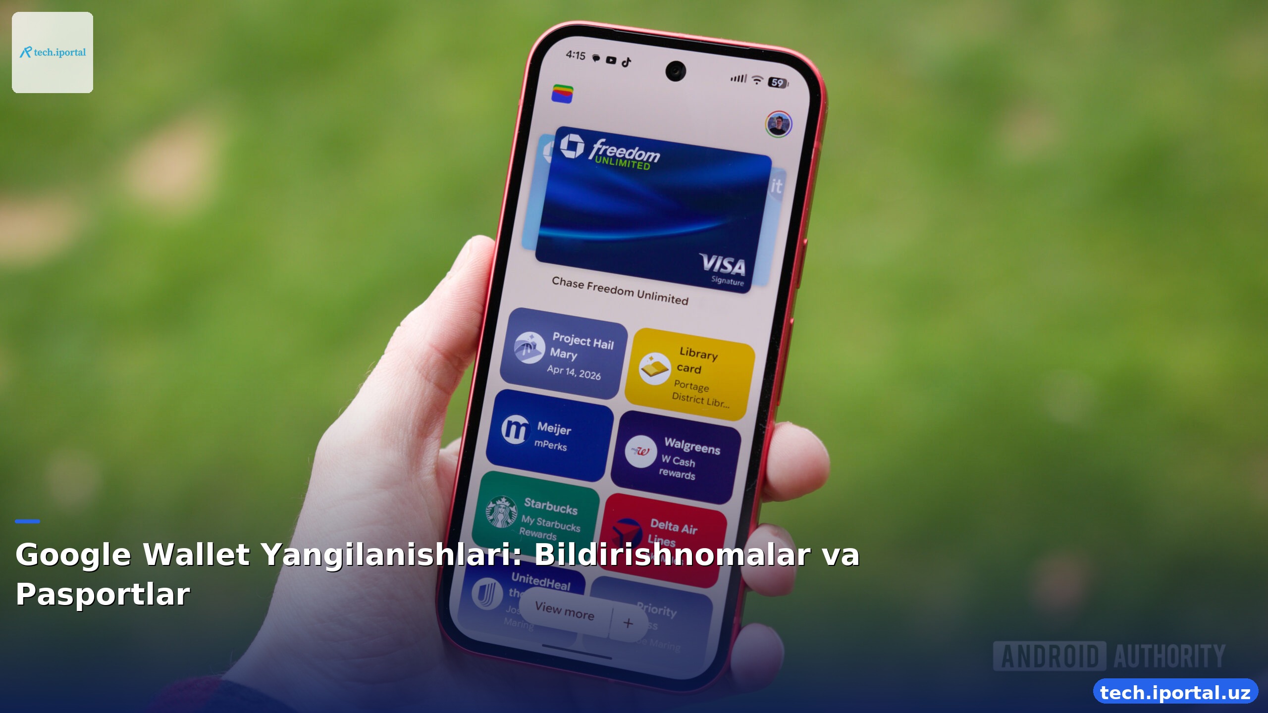 Google Wallet Yangilanishlari: Bildirishnomalar va Pasportlar