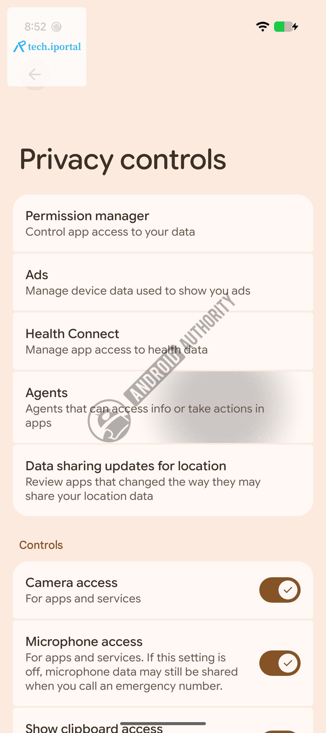 Android 17 QPR2 beta 4 Privacy controls Agents watermarked