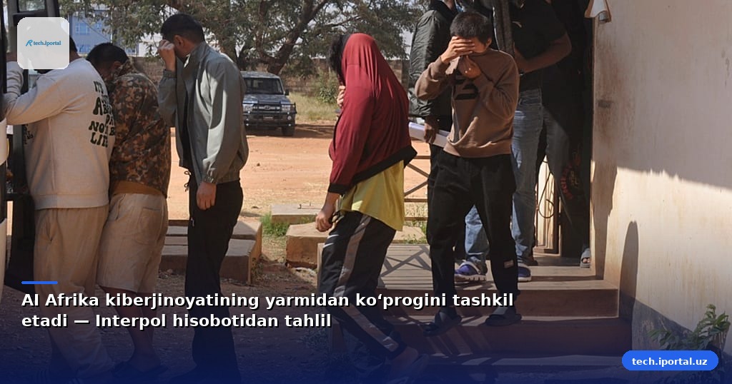 AI Afrika kiberjinoyatining yarmidan ko‘progini tashkil etadi — Interpol hisobotidan tahlil