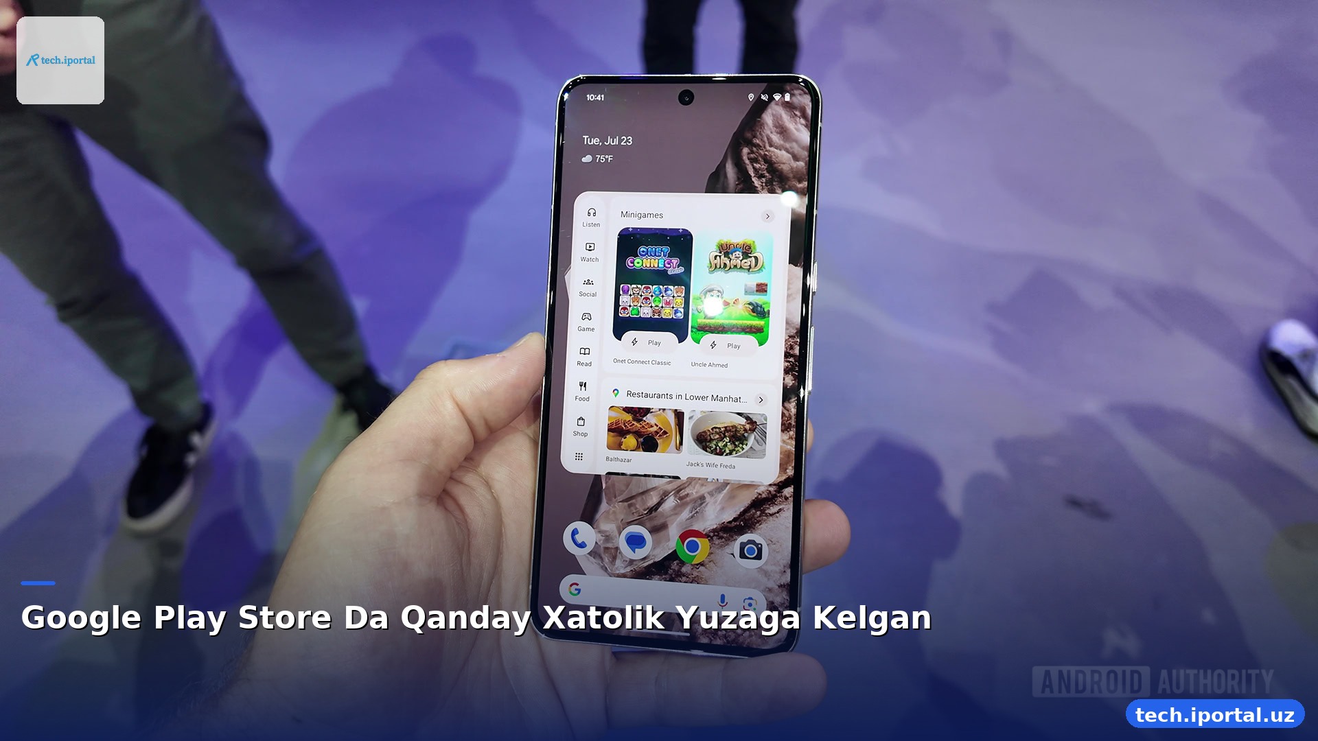 Google Play Store Da Qanday Xatolik Yuzaga Kelgan