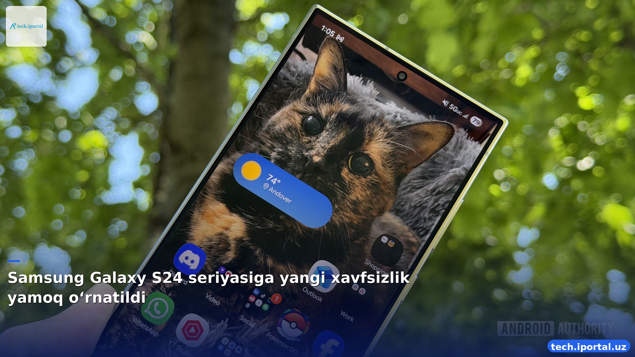 Samsung Galaxy S24 seriyasiga yangi xavfsizlik yamoq o‘rnatildi