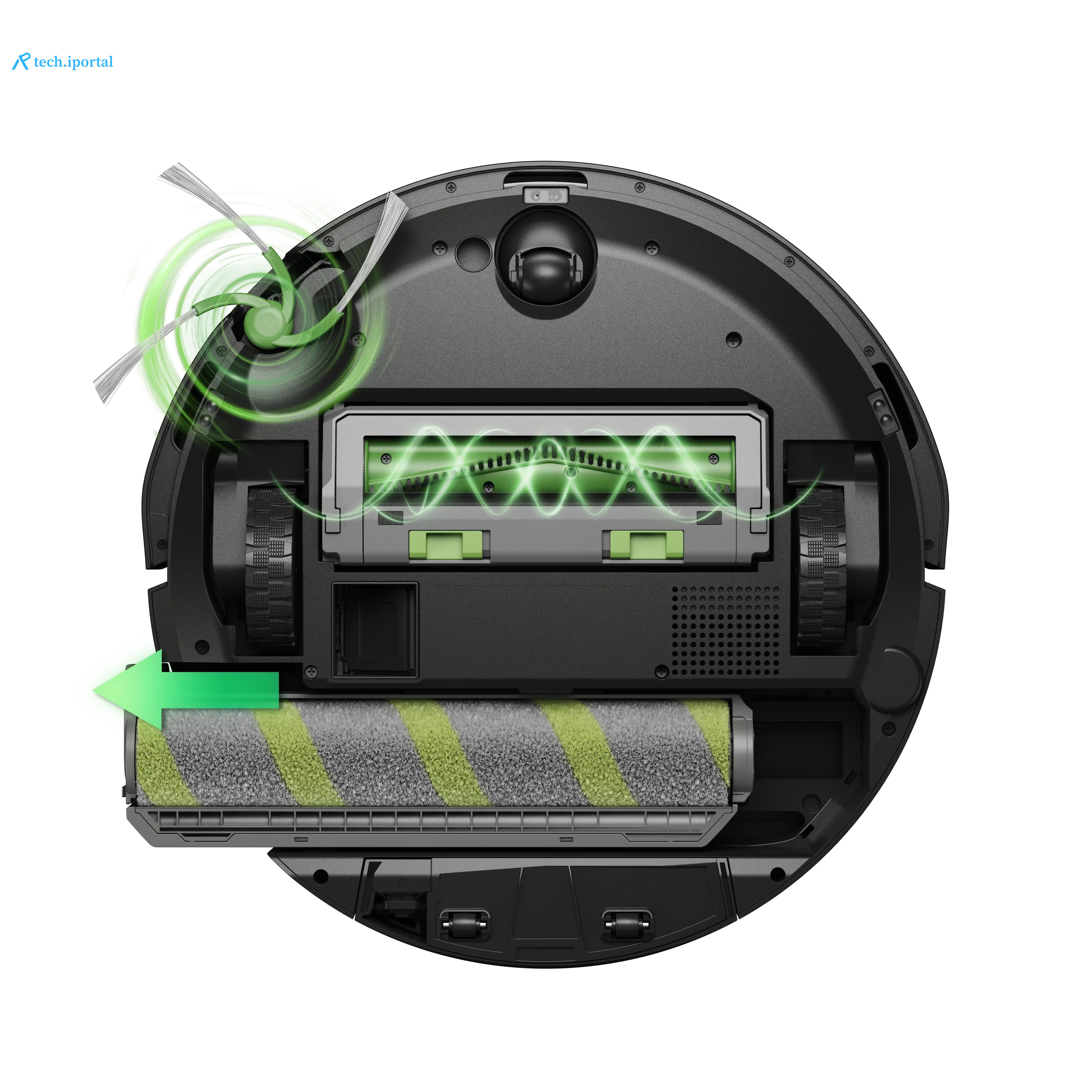<em>Like the 875, it has an extending roller mop and a hair-cutting main brush. </em>