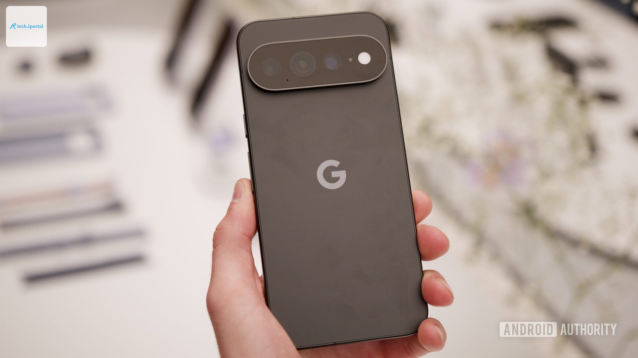 The Google Pixel 11 Pro XL in its matte Obsidian color.
