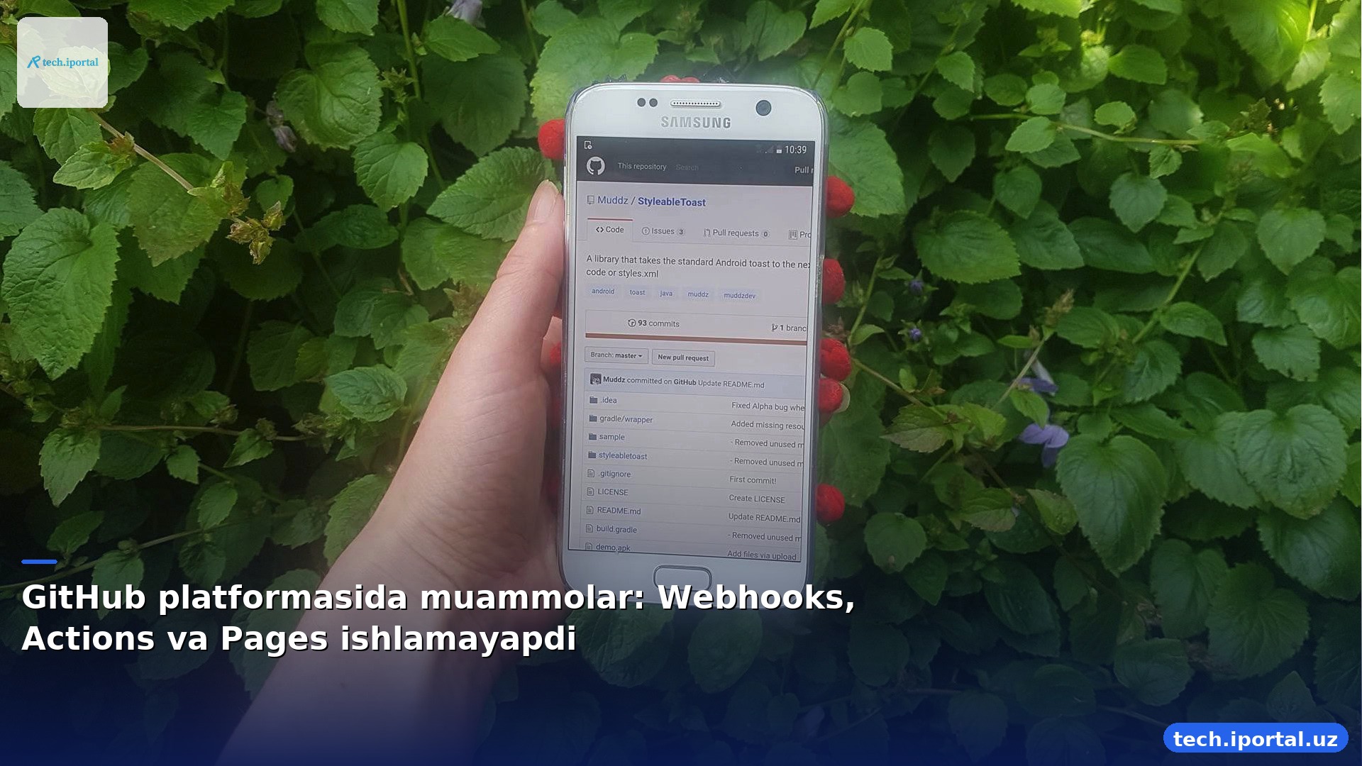 GitHub platformasida muammolar: Webhooks, Actions va Pages ishlamayapdi