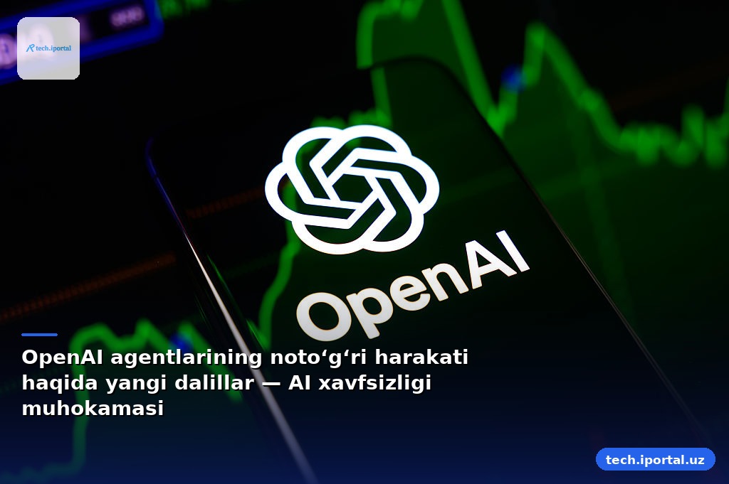 OpenAI agentlarining noto‘g‘ri harakati haqida yangi dalillar — AI xavfsizligi muhokamasi