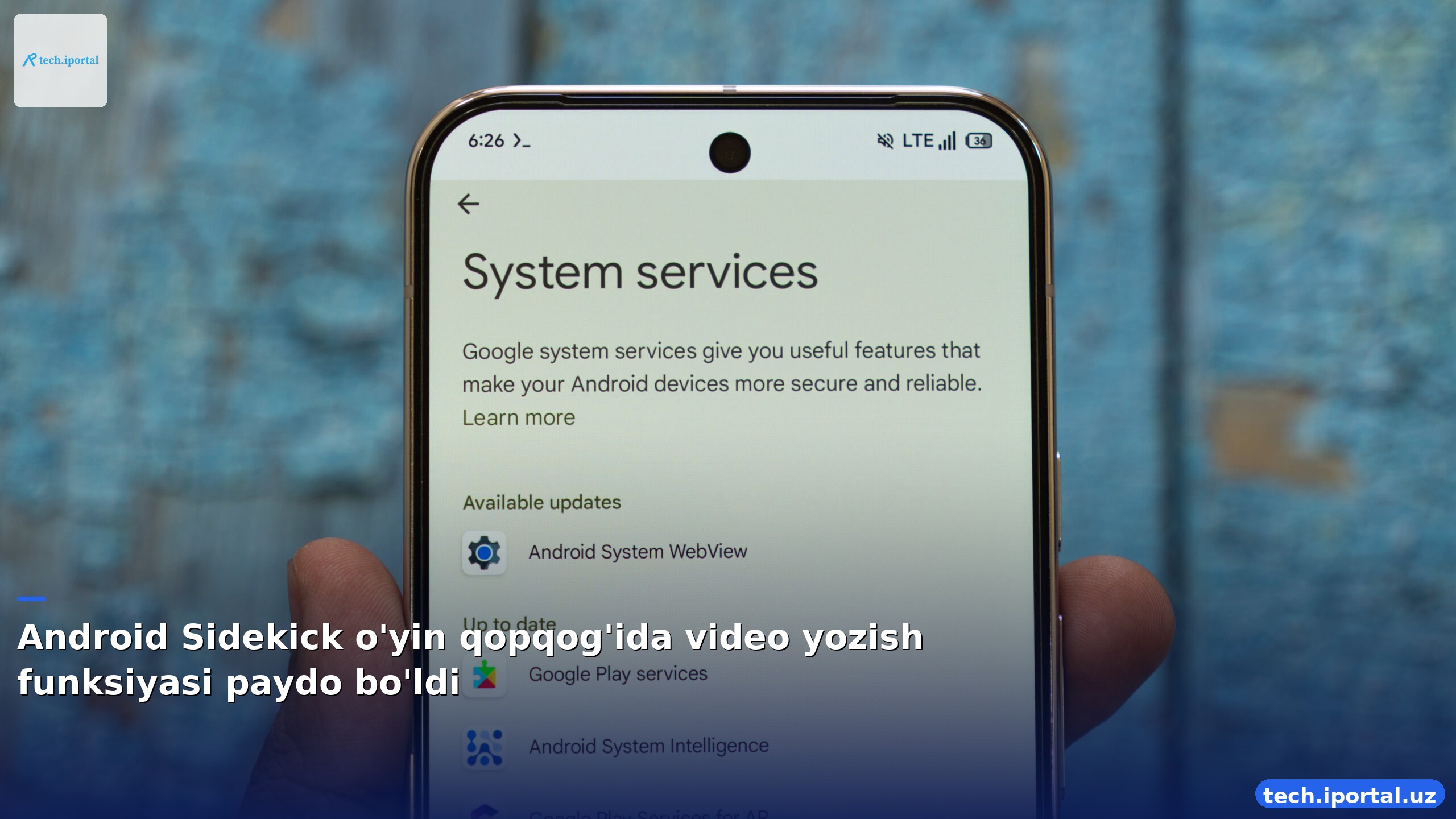 Android Sidekick o'yin qopqog'ida video yozish funksiyasi paydo bo'ldi