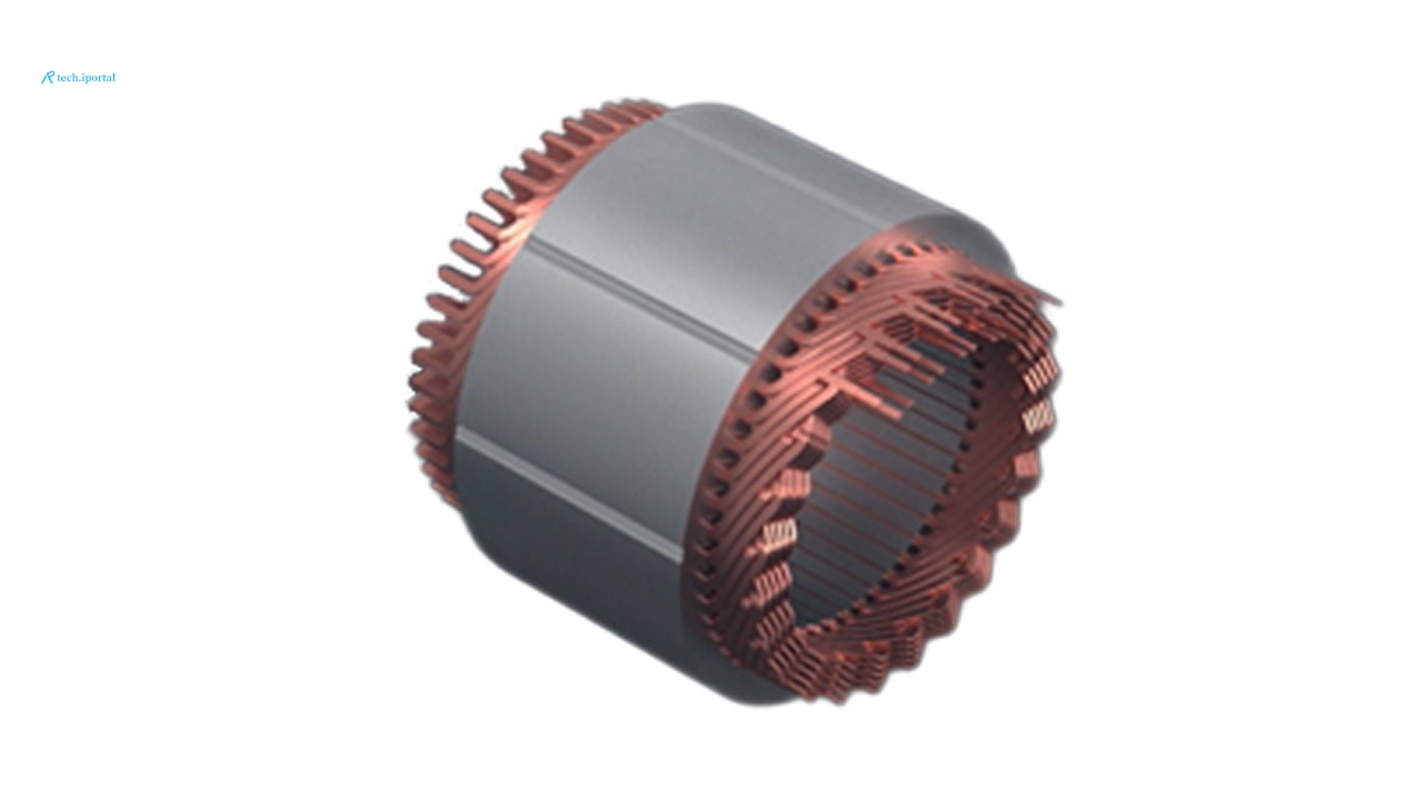 Motor flat wire